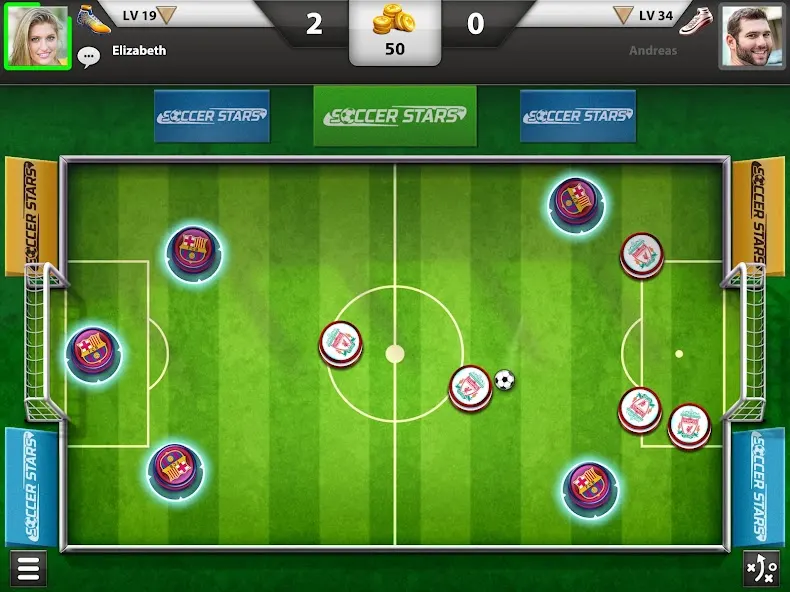 Soccer Stars gameplay screenshot 1