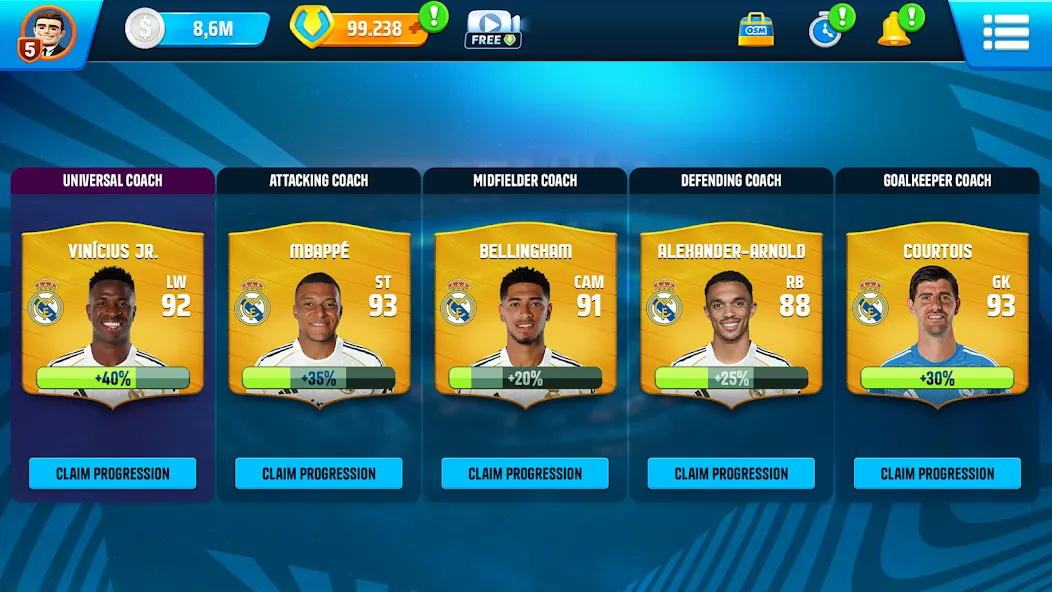 Online Soccer Manager screenshot 2
